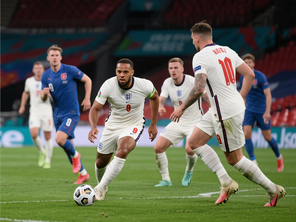 相较于斯洛伐克，英格兰尽管在部分时段处于