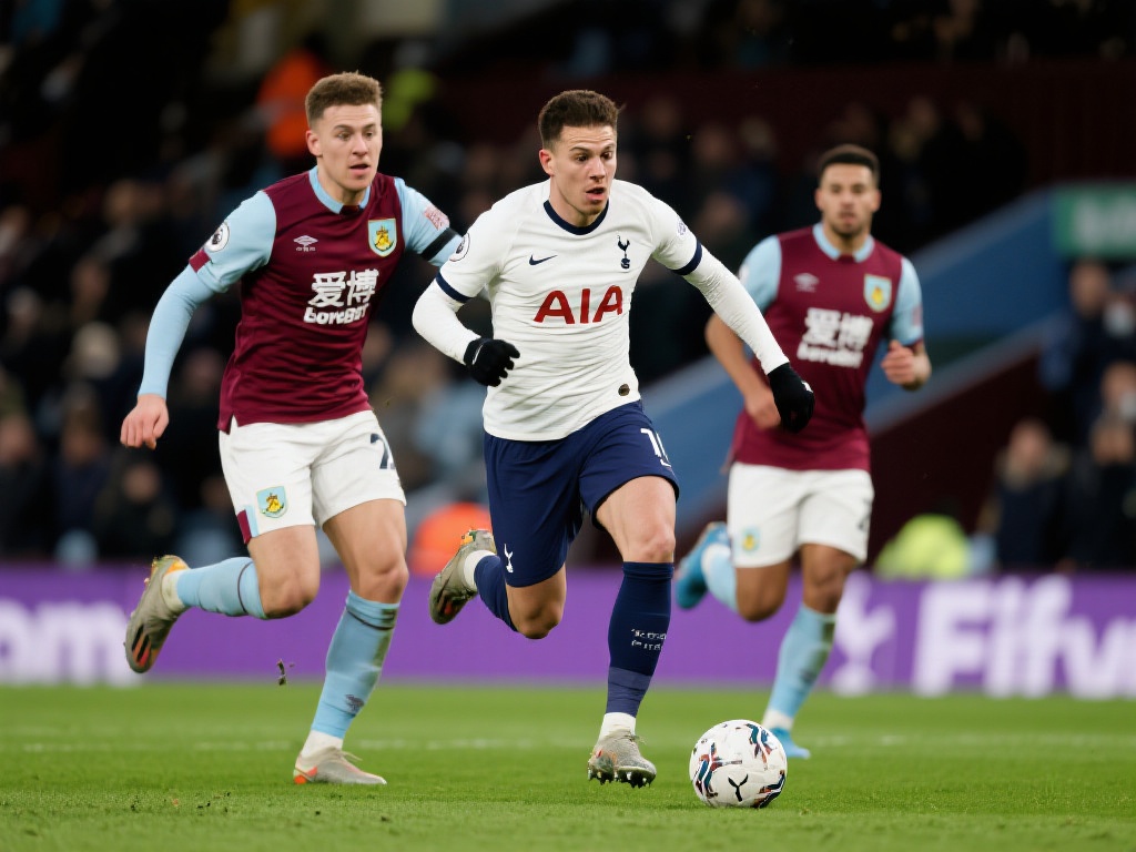 在足总杯的赛场上，热刺与伯恩利这场对决无